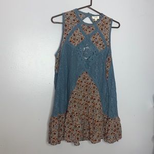 Umgee large blouse (anthropology brand)